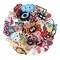 70Pcs Random Assorted Embroidered Iron on Patches, Cute Sewing Applique for Jackets, Hats, Backpacks, Jeans, DIY Accessories